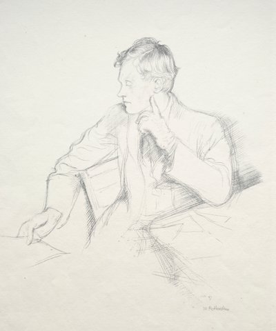 Charles Hazelwood Shannon, 1897 de William Rothenstein