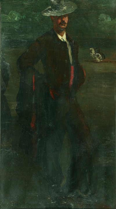 Ignacio Zuloaga As A Torero, c.1895 (oil on canvas) de William Rothenstein