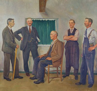 Artesanos de Oakridge de William Rothenstein