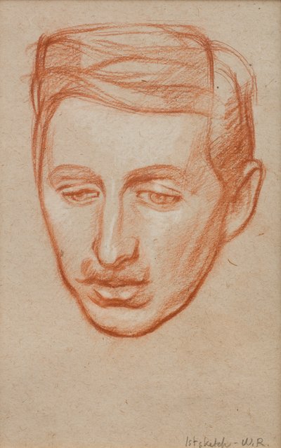 Retrato de E. M. Forster de William Rothenstein
