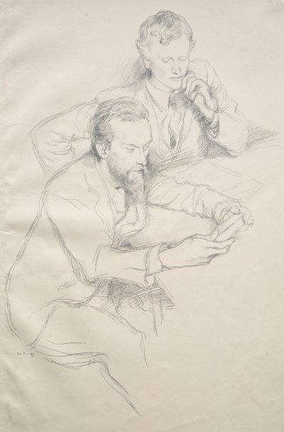 Ricketts y Shannon de William Rothenstein