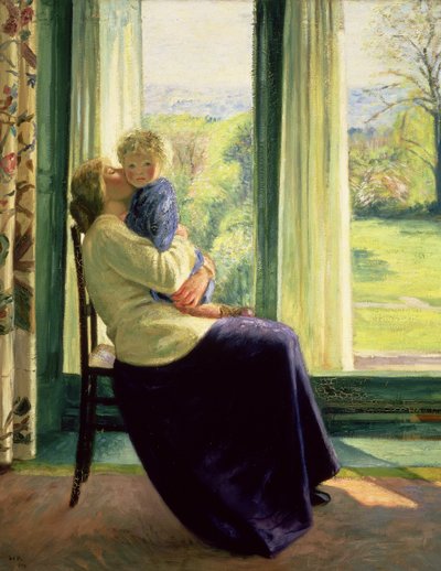 Primavera - La habitación de la mañana de William Rothenstein