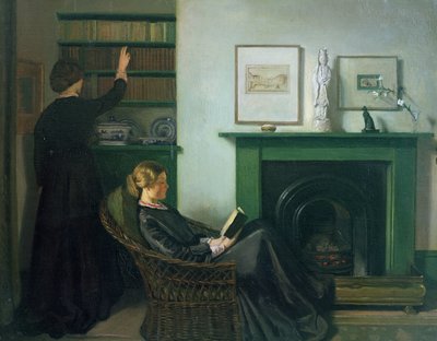 Los lectores de Browning de William Rothenstein
