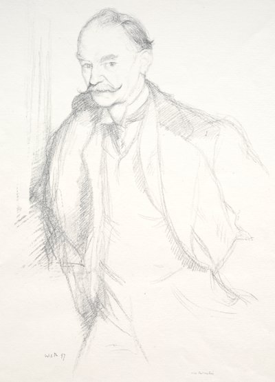 Thomas Hardy de William Rothenstein