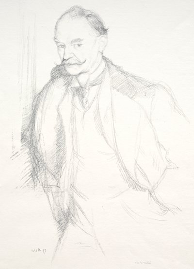 Thomas Hardy, 1897 de William Rothenstein