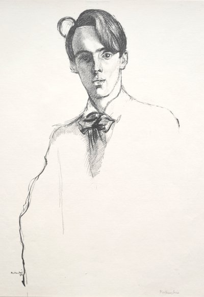 William Butler Yeats, 1898 de William Rothenstein