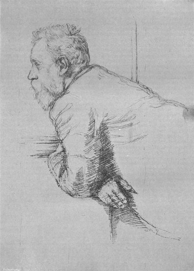 William Ernest Henley, 1897 de William Rothenstein