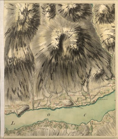 Roy Military Survey of Scotland de William Roy