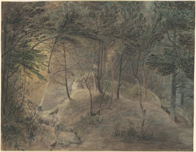 Vista desde la casa de manantial en Echo de William Russell Birch
