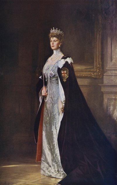 Reina María, consorte del Rey Jorge V de William Samuel Henry Llewellyn