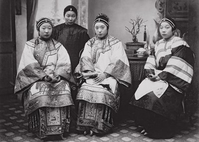 Mujeres chinas, c.1880 de William Saunders