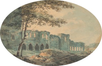 Ruina de la Abadía de William Sawrey Gilpin