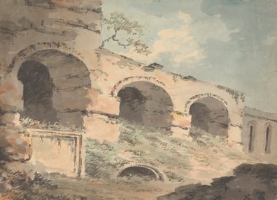 Ruina con tres arcos de William Sawrey Gilpin