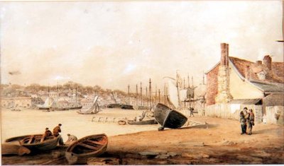 El muelle en Ipswich de William Sawrey Gilpin