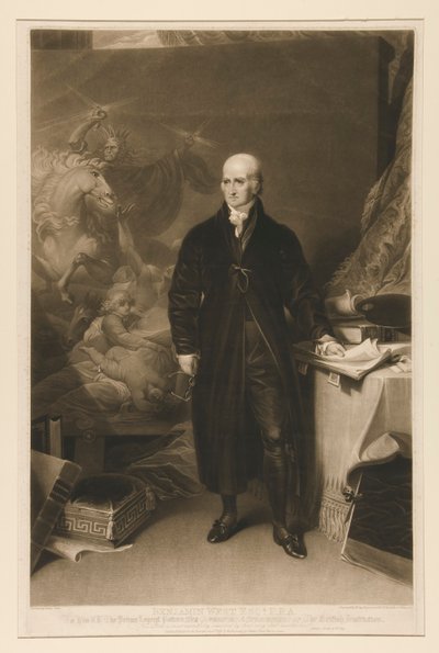 Benjamín West Esq. de William Say