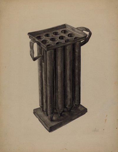 Molde de vela de William Schmidt
