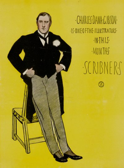 Charles. Dana. Gibson./Es. Uno. de. los. Ilustradores. Month