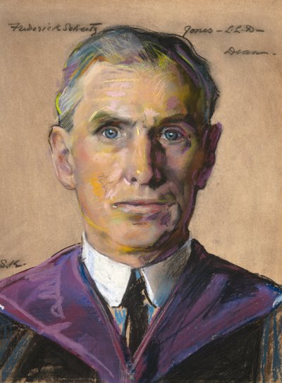Frederick S. Jones: BA 1884, Decano de la Universidad de Yale 1909- de William Sergeant Kendall