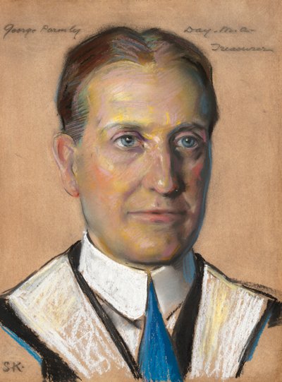 Día de George Parmley, BA 1897, Tesorero de la Universidad de Yale. 1910- de William Sergeant Kendall