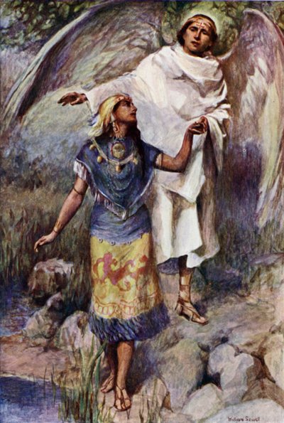 Los viejos dioses vencidos, una princesa del antiguo México muestra la llegada de una nueva fe de William Sewell