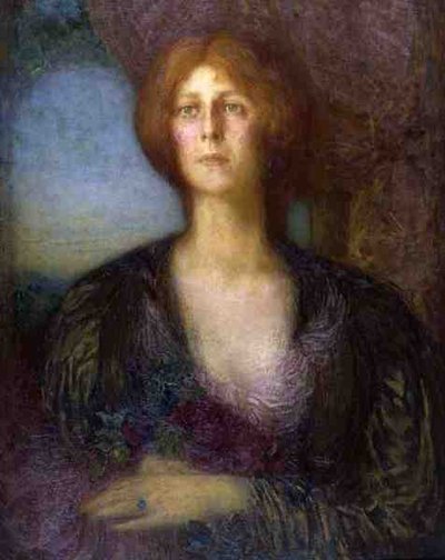 Retrato de una dama de William Shackleton