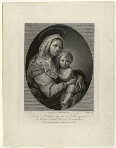 Madonna y niño de William Sharp