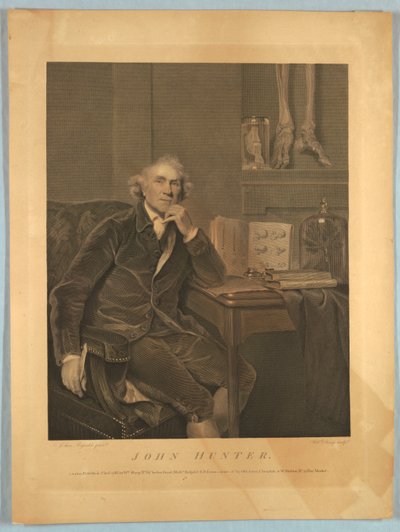 Retrato de John Hunter de William Sharp