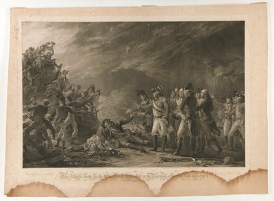 La salida realizada por la guarnición de Gibraltar en la mañana del 27 de noviembre de 1781 de William Sharp