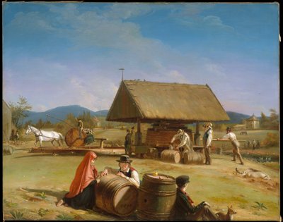 Elaboración de sidra de William Sidney Mount