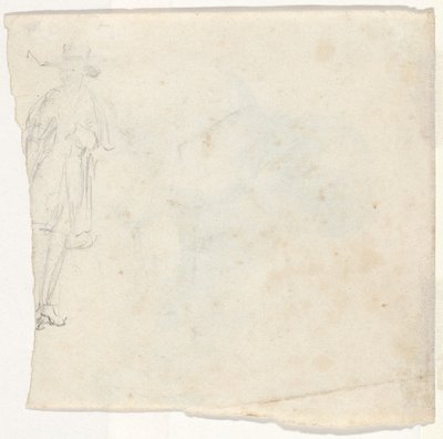 Boceto de un hombre de pie [verso] de William Sidney Mount