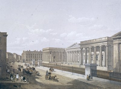 Museo Británico, Holborn, Londres, 1852 de William Simpson