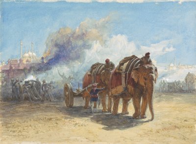 Batería Elefante de William Simpson