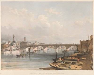 Puente de Londres desde arriba Puente de William Simpson
