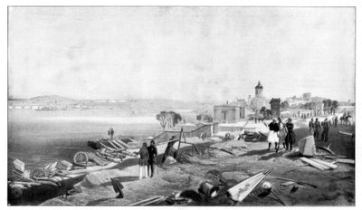 Sebastopol desde la parte trasera del Fuerte Nicolás, 1900 de William Crimea Simpson