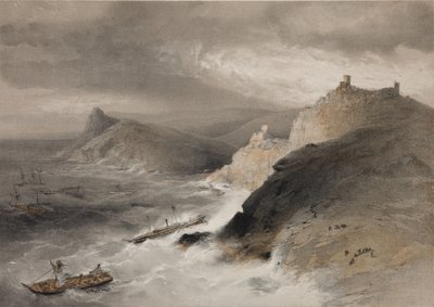 Tormenta en la Bahía de Balaklava el 14 de noviembre de 1854, 1855 de William Crimea Simpson