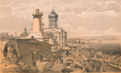 El Almirantazgo, Sebastopol, 1856 de William Crimea Simpson