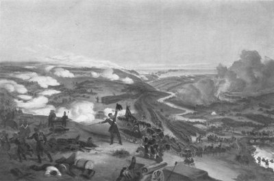 La batalla de Alma, 1855 de William Crimea Simpson