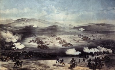 La Batalla de Balaclava el 25 de octubre de 1854. La Carga de la Brigada Ligera de William Crimea Simpson