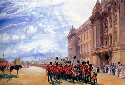 El regreso de los guardias de Crimea de William Simpson