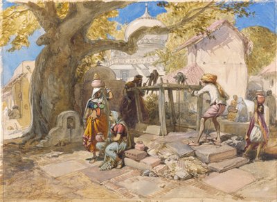 El pozo del pueblo de William Simpson