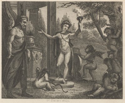 Cupido, Himeneo y Pluto de William Skelton