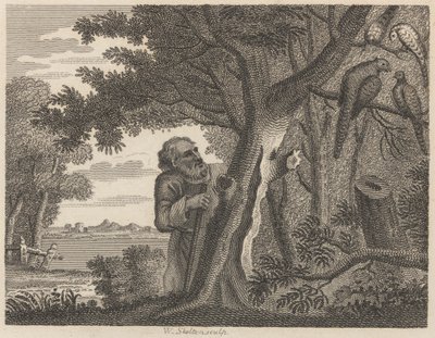 El filósofo y los faisanes de William Skelton