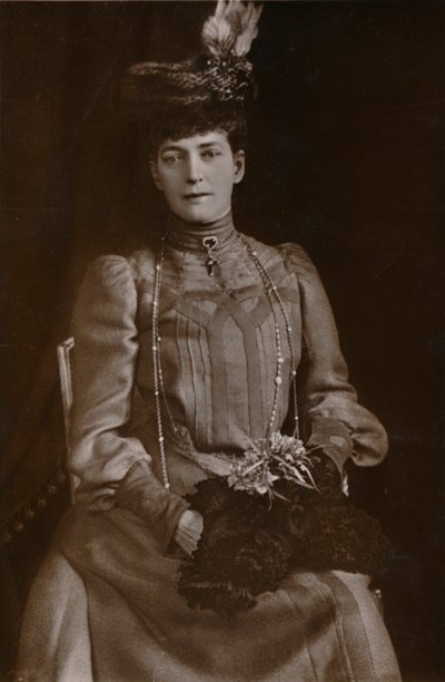 Alejandra, reina consorte del rey Eduardo VII del Reino Unido, 1905 de William Slade Stuart