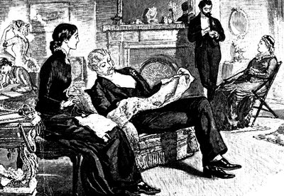 Una escena de familia de clase media de William Small