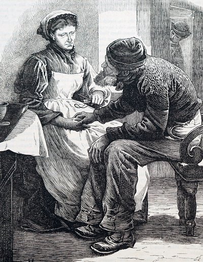 Una pareja de ancianos de William Small