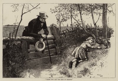 Ilustración para Thirlby Hall, de W E Norris de William Small