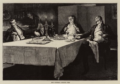 Ilustración para Thirlby Hall, por W E Norris de William Small