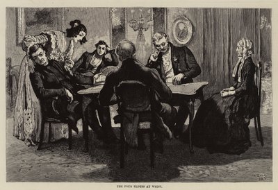 Ilustración para Thirlby Hall, por W E Norris de William Small