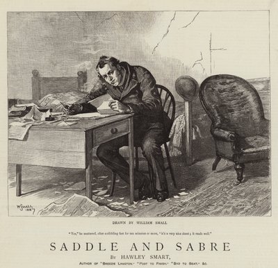 Silla de montar y sable de William Small