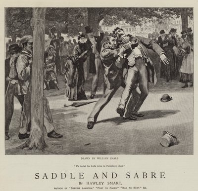Silla de Montar y Sable de William Small